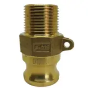 Dixon Cam & Groove Type F Adaptor x Male BSP Brass 75mm
