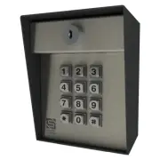 Security Brands DKLP 19-100e 12V Low Power Gate Keypad Post Mount 100 Code Solar