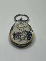 Travel Memorabilia | Washington D.C. Keychain | Capital Washington Monument