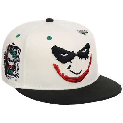 The Joker Batman "Heath Ledger" NEW ERA 59FIFTY Hat Cap Brand New Rare 7 3/8 NWT