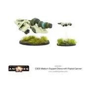 Warlord Gates of Antares Concord 28mm C3 Support Drone w/Fractal Cann Pack New