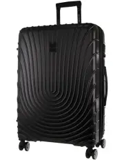 [PIERRE CARDIN] Palais 80cm Large Hard-Shell Suitcase in Black