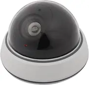 Aexit Dome (Electronic security) Dummy Camera Hemisphere Flashing Red Light (28ry174qf543) Surveillance CCTV