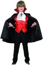 Dracula Boys Vampire Halloween Fancy Dress Costume