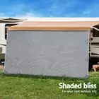 Caravan Privacy Screens Roll Out Awning 3.4M-5.2M End Wall Side Sun Shade AU