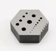 Hexagonal Anvil Bench Block Staking Riveting Drilling Tool Clocks Watch Hex