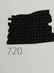 Brand New Zweigart 14 count Black aida cloth assorted sizes.