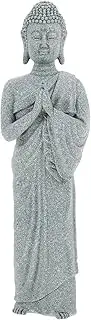 Yardwe Buddha Statue Ornament Fish Tank Decor Aquarium Decoration Outdoor Sculpture