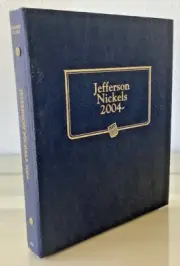 2004-- Jefferson Nickels in Whitman Album _ NEW