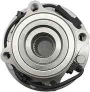 4WD Front Wheel Hub Bearing Assembly，Compatible with Silverado 1500 2001-2007 ，Compatible with Silverado 2500 1999-2007 15064670 515058