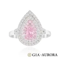 在飛比找momo購物網優惠-【AURORA 歐羅拉】GIA 50分 水滴形 梨形 天然粉