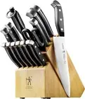 Knife Set, Kitchen Knife Set,Knife Block Set, Chef Knife Set with Block-15-Piece