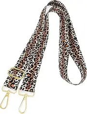 Bag Straps for Crossbody Handbags - Adjustable Straps, Leopard Print Cross Body Bag, 3.8cm Shoulder Strap Width, Replacement Belt Bags Accessories Crossbody, Fashion Leopard Print for Women
