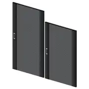 SERVEREDGE 27RU 600mm Wide Perforated Front Door