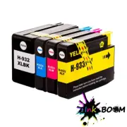 4 Ink Cartridge replace for HP 932XL 933XL Officejet 6600 6700 7612 7510 7512