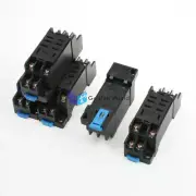 5 Pcs DTF08A DIN Rail Mount 8Pin Relay Holder Socket Base for LY2-J 35mm✦Kd
