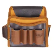 KayaLife KL-87 Tool Holsters Top Grain Buckle Driver Leather Craft Multi Pouch S