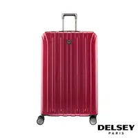 在飛比找PChome24h購物優惠-【DELSEY】法國大使 VAVIN-29吋旅行箱-酒紅 0