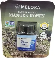 Melora New Zealand Raw Manuka Honey, 5+UMF, 83+MGO, 35.2 Ounce