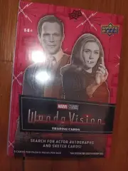 UPPER DECK MARVEL STUDIOS WANDAVISION 2022 BLASTER BOX SEALED NEW