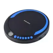 New Majestic DM-1550 Portable CD Player Black, Blue