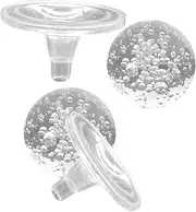2 Sets Bubble Ball Holder Set Cartoon Elevator - and - Plug Bait Lanyard Splash- Cover Pot Cover Mobile Phone Lanyard Fire Hydrant Cups Transparent Glass