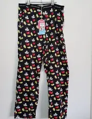 Peter Alexander Men's Disney Mickey Mouse Long Cotton Classic Pj Pants Size XL