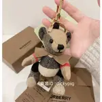 二手 BURBERRY 博柏利 THOMAS BEAR經典駝色風衣小熊CHARM 包包吊飾/鑰匙圈 實拍