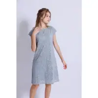 在飛比找ETMall東森購物網優惠-QWI法式工坊絕美訂製蕾絲洋裝-獨