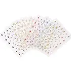 9pcs/Set 3D Star Nail Art Sticker Geometry Star Sticker DIY Transfer De!ex F5❤