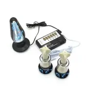 Shock Plug,Bdsm E stim e-stim plug Prostate Shock Nipple Sucker%