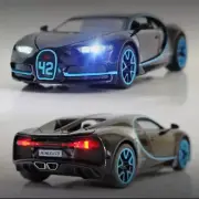 1:32 Bugatti Sport Car Chiron Alloy Chiron Model Vehicle Toys for Children Kids