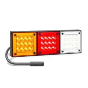 LED Autolamps RHS Stop Tail Indicator Reverse Reflector Light 6 Core Plug 275mm