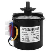 220v Ac Egg Turner Motor Incubator Engine Reversible Geared Motor For Most Incubator 2.5r/min black