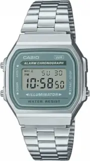 CASIO Vintage A168WA-3AYES Woman Steel Watch