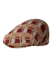 [City Hatters] Kangol Wavy Pane 507 in Cranberry Red