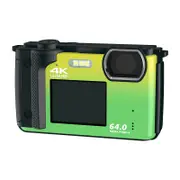 Digital Camera with WiFi 4K 64MP Compact Dual Screen Camera 2.8 inch Ultra HD Screen YouTube Video Recording Camera 16x Digital Zoom (Multicolour)