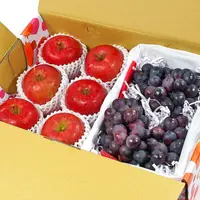 在飛比找momo購物網優惠-【鮮果日誌】甜蜜禮讚葡萄禮盒(日本蜜蘋果6入+巨峰葡萄2.5