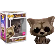 Guardians of the Galaxy 3 - Baby Rocket Raccoon Flocked Pop! Vinyl