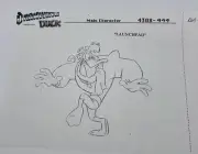 Darkwing Duck LAUNCHPAD 1991 Production COPY Model Cel Drawing