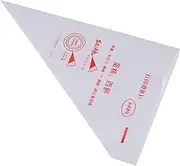 100pcs Food Grade Plastic Icing Piping Bags Pastry Fondant Cake Decorating Bag Tool for Baking Decoration (Large)
