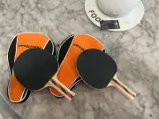 ping pong paddle set (2 Paddles And Four Balls and Two Bags