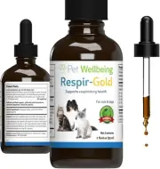Respir-Gold for Cats - Vet-Formulated - Supports Easy Breathing, Normal Airways