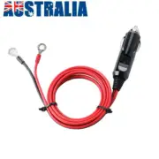 Car Auto Cigarette Lighter Socket 12V Male Plug Power Extension Cable 15A AU