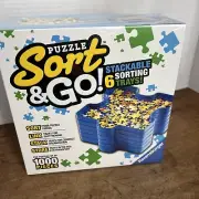 Ravensburger Sort & Go Jigsaw Puzzle Plastic Shaped Sorting Trays - Sealed