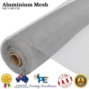 Aluminium Mesh Screen for Insect Door Windows Bird Chicken Cage Fence DIY Silver