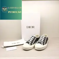 在飛比找蝦皮購物優惠-芷涵二手 Dior 迪奧WALK'N'DIOR運動鞋 灰色棉