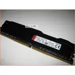 JULE 3C會社-金士頓 DDR4 2400 8G HYPERX/HX424C15FB2/8G/超頻/時尚黑 記憶體