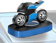 Solar Powered Air Freshener Car - Motorbike Odor Eliminator Ornaments | Long Lasting Solar Powered Rotating Freshener Odor Neutralizer for Vehicle Interior Home Room Bathroom