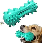 Puppy Teething Chew Toys, Dog Toys for Aggressive Chewers, Indestructible Tough Durable Dog Toothbrush Toys, Squeaky Interactive Dog Toy for Small Medium Large Breed